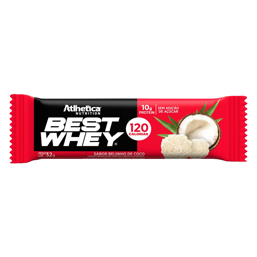 Atlhetica Best whey Bar Beijinho de coco – Supreme Nutrition